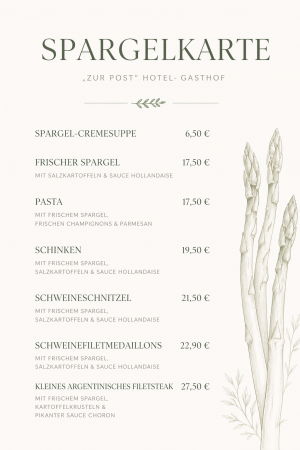 Spargelkarte